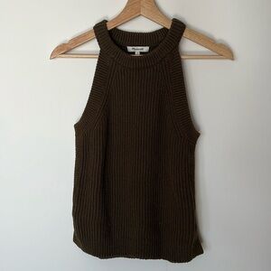 Madewell | S Olive Green Sweater Tank